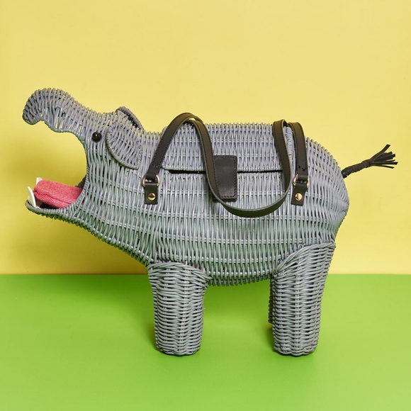 ISO Hippolyta the Hippo Bag | Wicker Darling - Picture 3 of 3